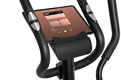 Zipro Crosstrainer Burn Gold, Ellipsentrainer bis zu 120 kg, Crosstrainer für Zuhause, Cardio Trainingsgerät, Exercise Machines, Heimtrainer, 8 Widerstandsstufen