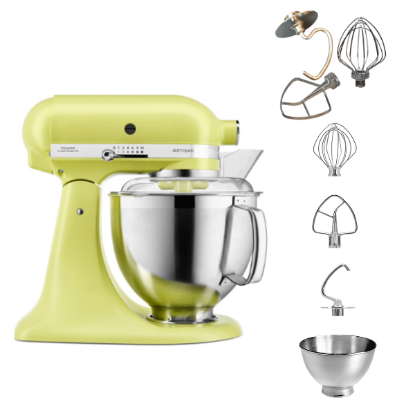 KitchenAid 4,8 L 5KSM185 Artisan Küchenmaschine Tschimmlover TschimmWhip,TschimmHook,TschimmBeat