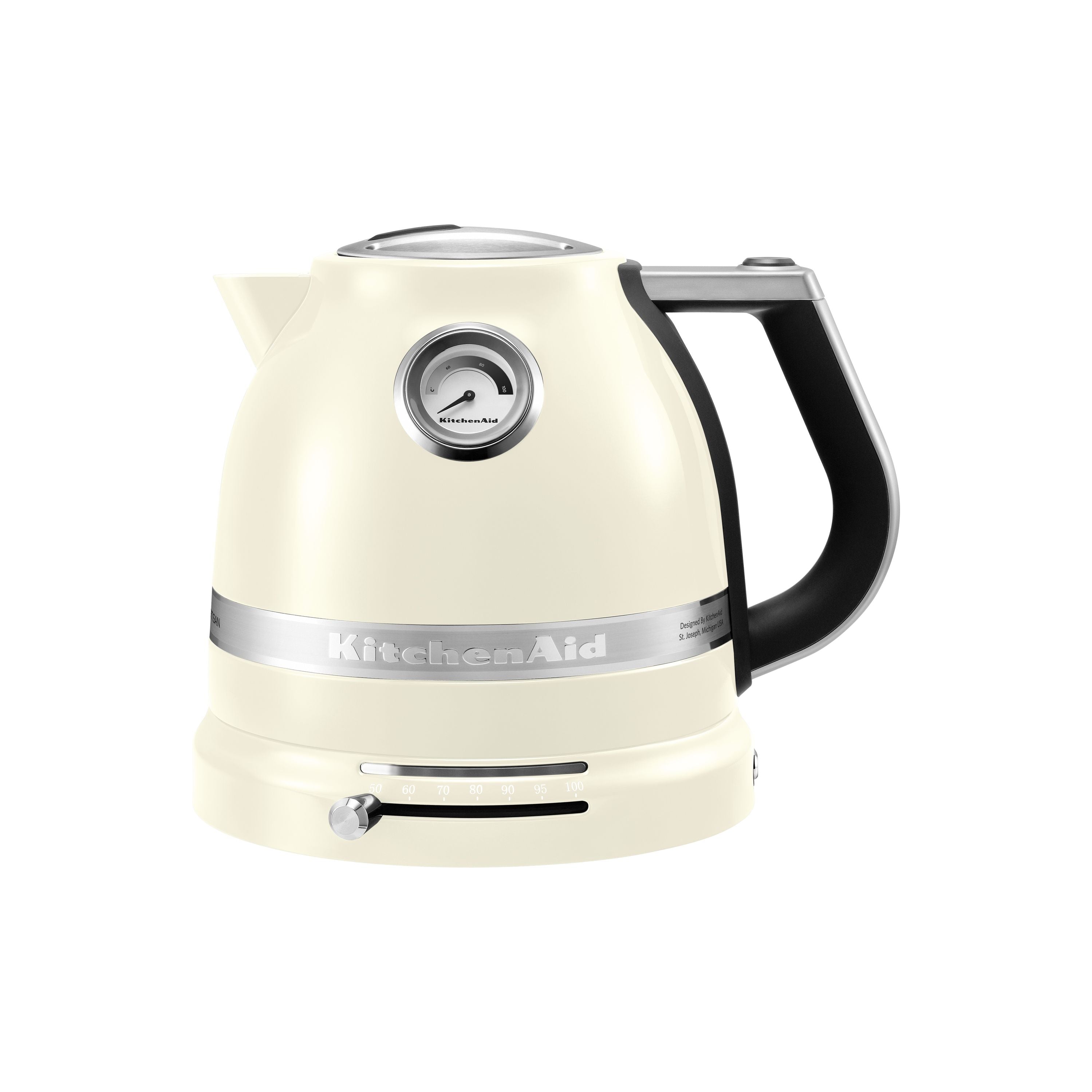 KitchenAid Artisan Frühstücksset inkl. Wasserkocher 5KEK1522, 2 Scheiben Toaster 5KMT2204 und Brötchenaufsatz