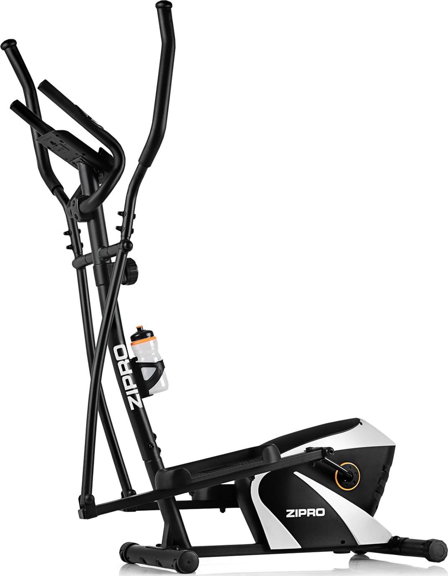 Zipro Erwachsene Magnetischer Crosstrainer Shox RS bis 120kg, Schwarz, One Size, einheitsgröße