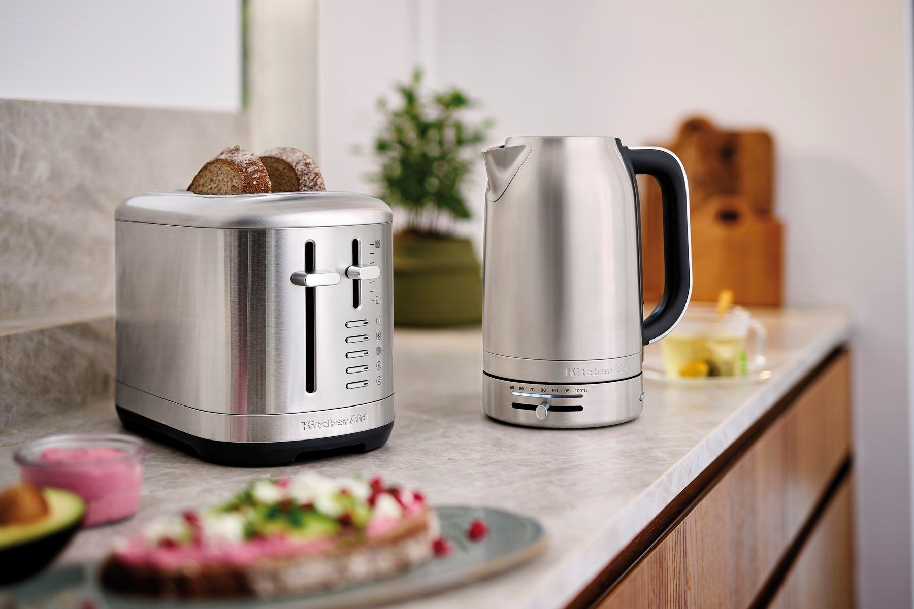KitchenAid Set 2, Toaster + Brötchenaufsatz 5KMT2109