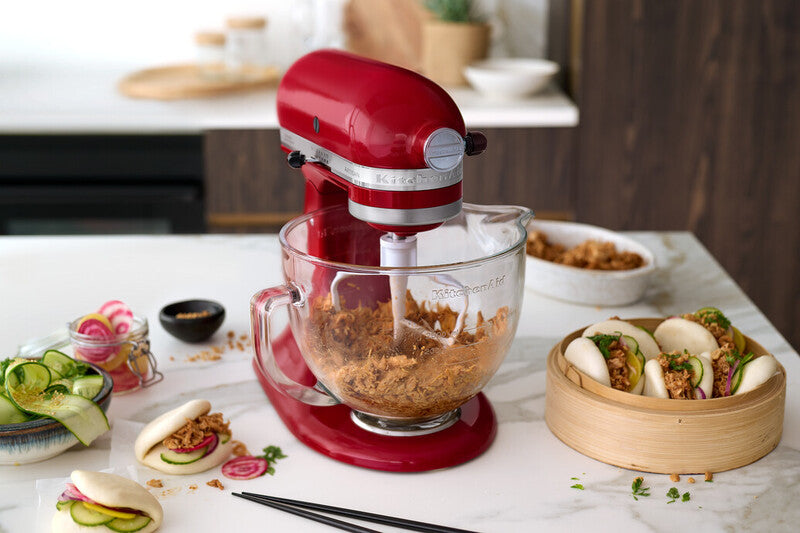 KitchenAid 4,8 L 5KSM175 Artisan Küchenmaschine Cookielover mit Fleischwolf+Spritzgebäckvorsatz