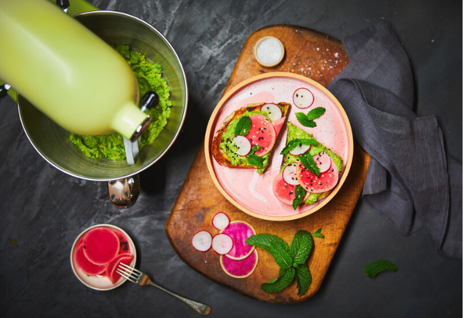 KitchenAid 4,8 L 5KSM185 Artisan Küchenmaschine Beginnerset Artisan Gemüseschneider+Flexirührer