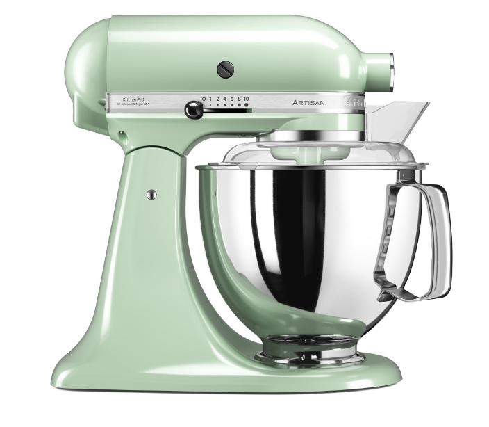 KitchenAid 4,8 L 5KSM175 Artisan Küchenmaschine Pastalover mit Nudelwalzen 3er- Set