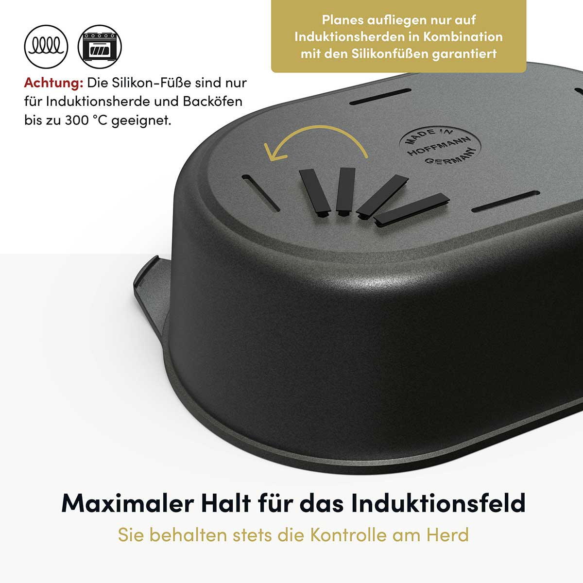 Bräter 2in1 33,5 x 23,5 cm I inkl. Pfannendeckel