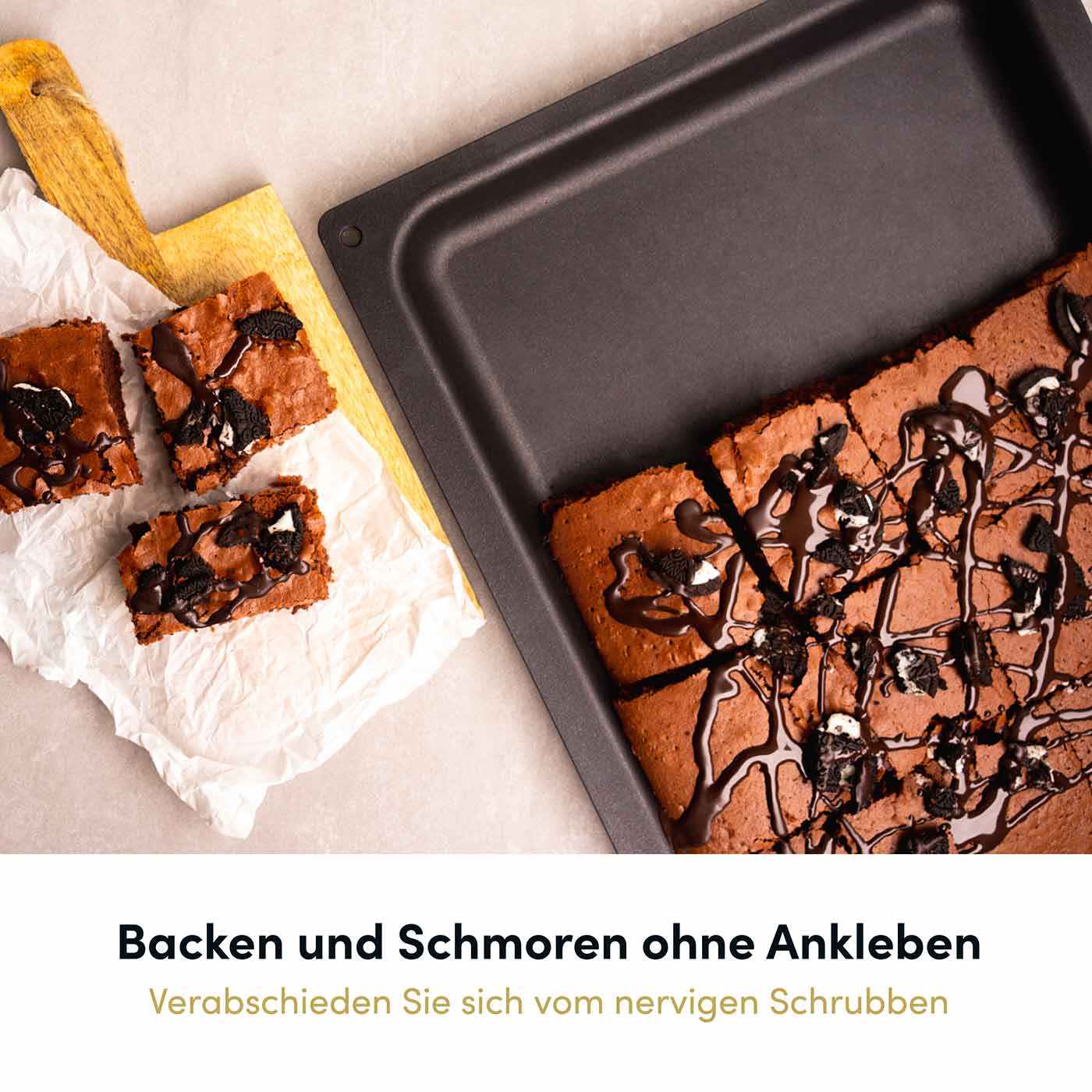 Backplatte 465x360 mm, handgegossen