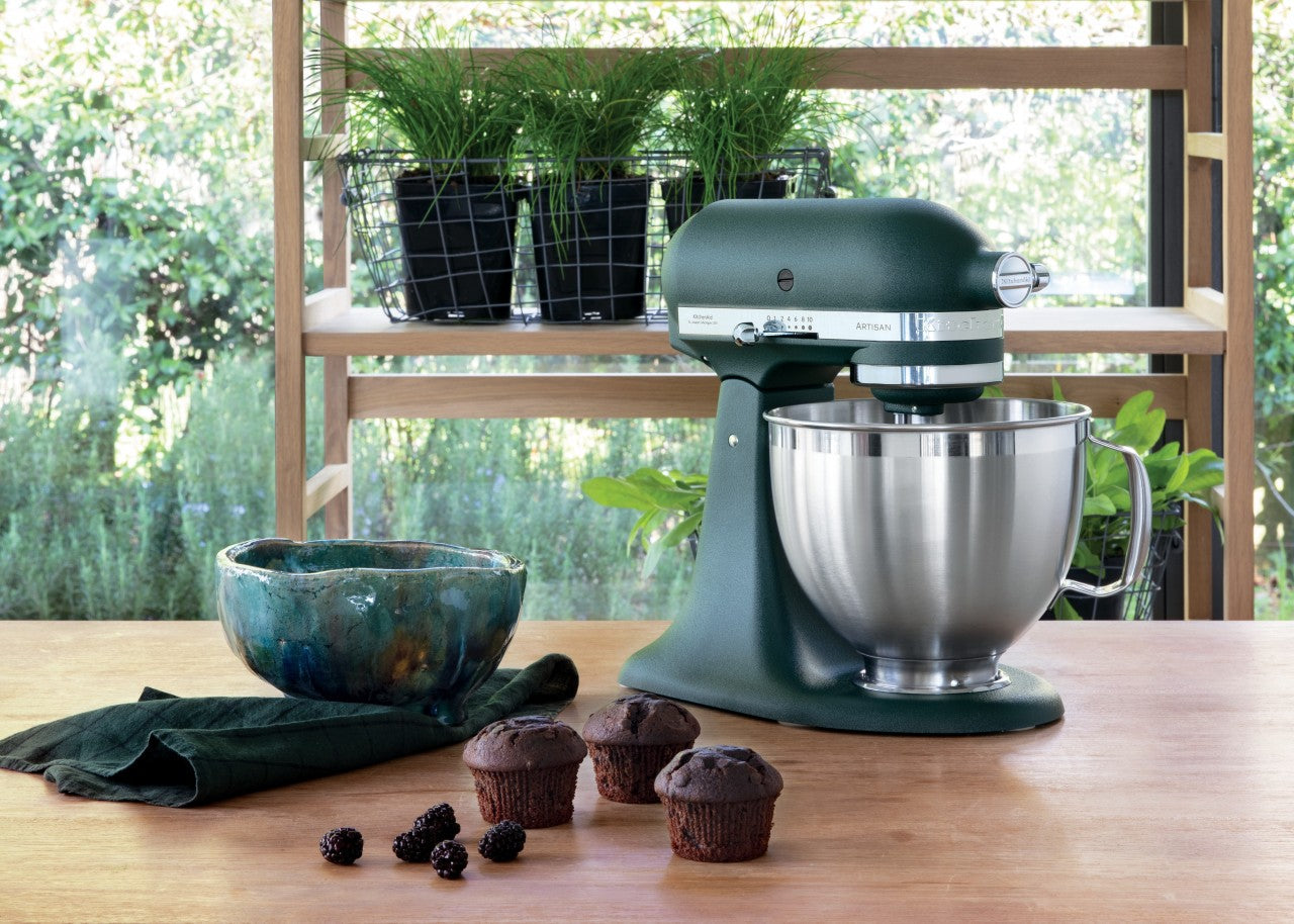 KitchenAid 4,8 L 5KSM185 Artisan Küchenmaschine Pastalover 3er Nudelwalzenset