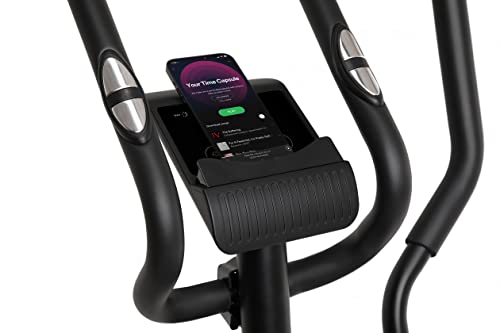 Zipro Crosstrainer Burn Gold, Ellipsentrainer bis zu 120 kg, Crosstrainer für Zuhause, Cardio Trainingsgerät, Exercise Machines, Heimtrainer, 8 Widerstandsstufen