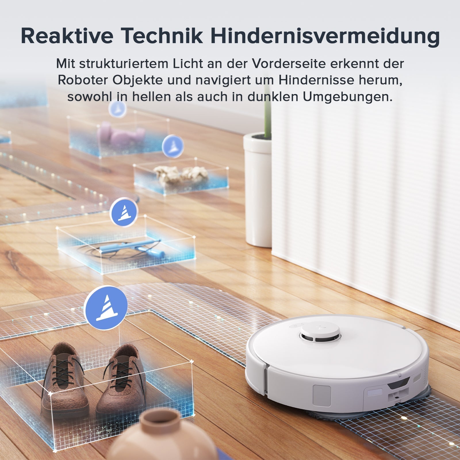 Roborock Qrevo Curv S5X Set Saugroboter mit Multifunktions-Dockingstation 3.0