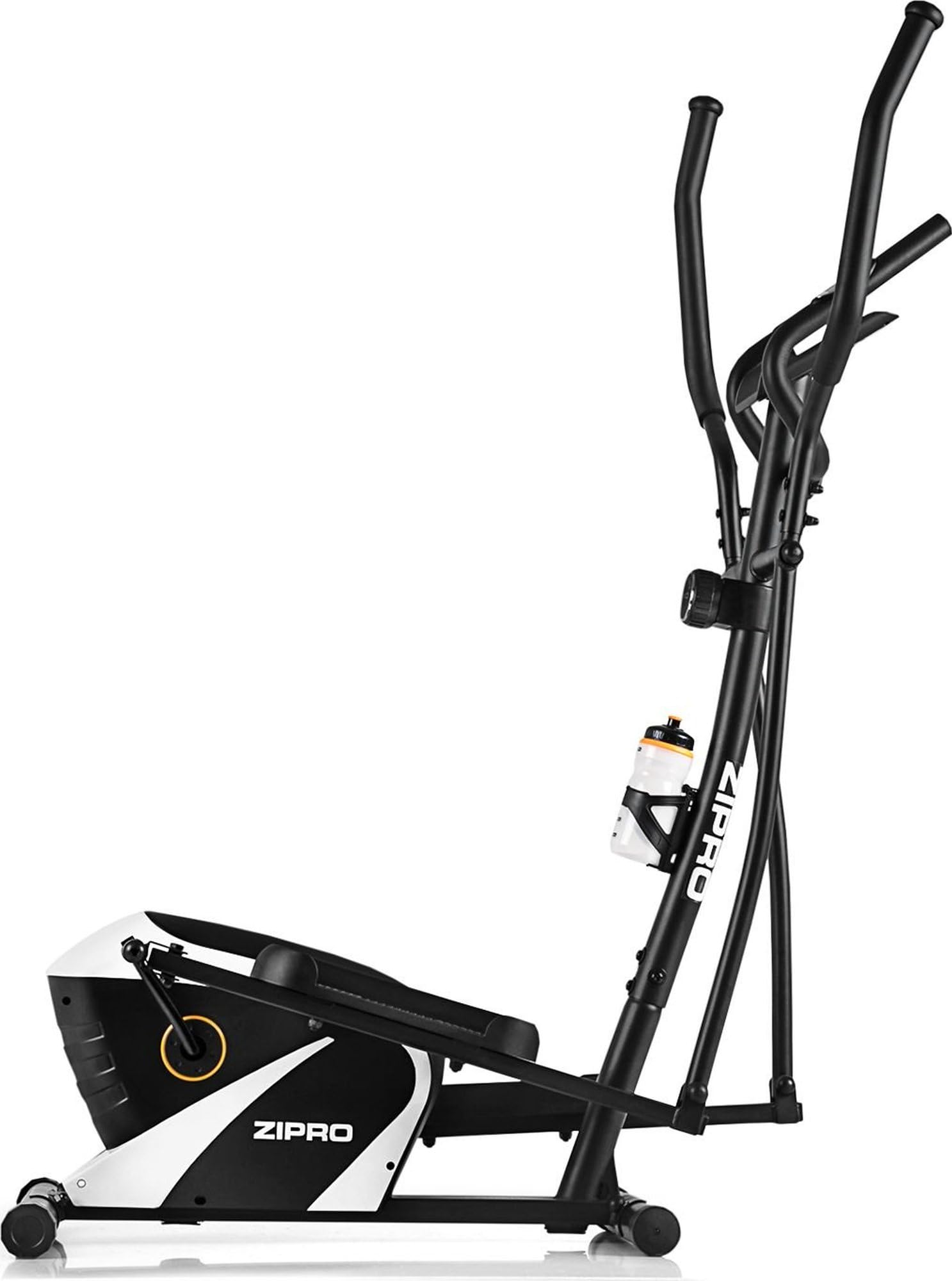 Zipro Erwachsene Magnetischer Crosstrainer Shox RS bis 120kg, Schwarz, One Size, einheitsgröße