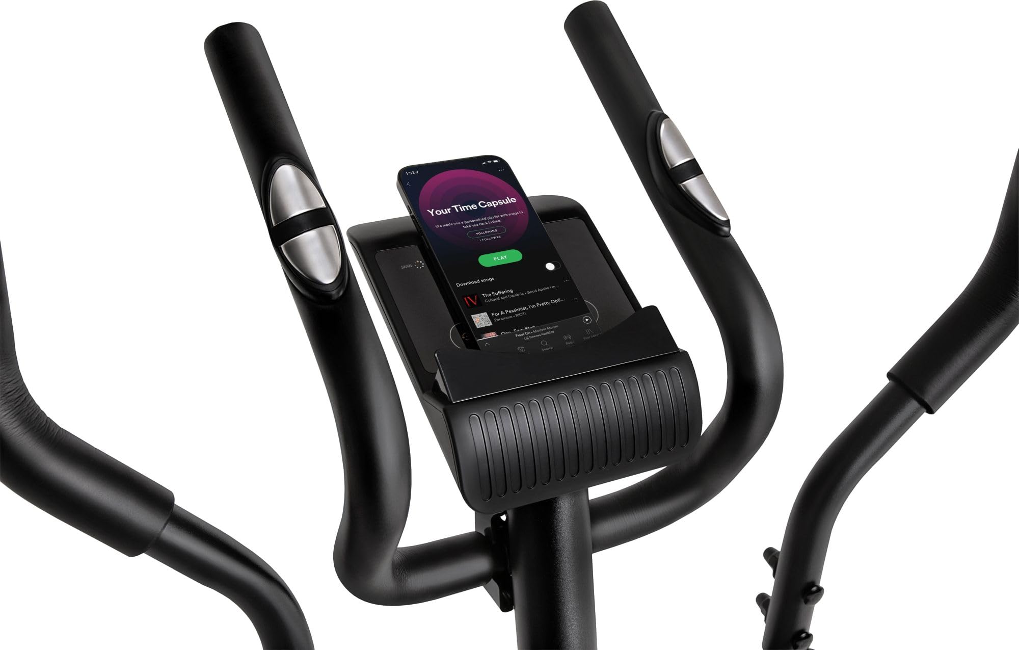 Zipro Erwachsene Magnetischer Crosstrainer Shox RS bis 120kg, Schwarz, One Size, einheitsgröße