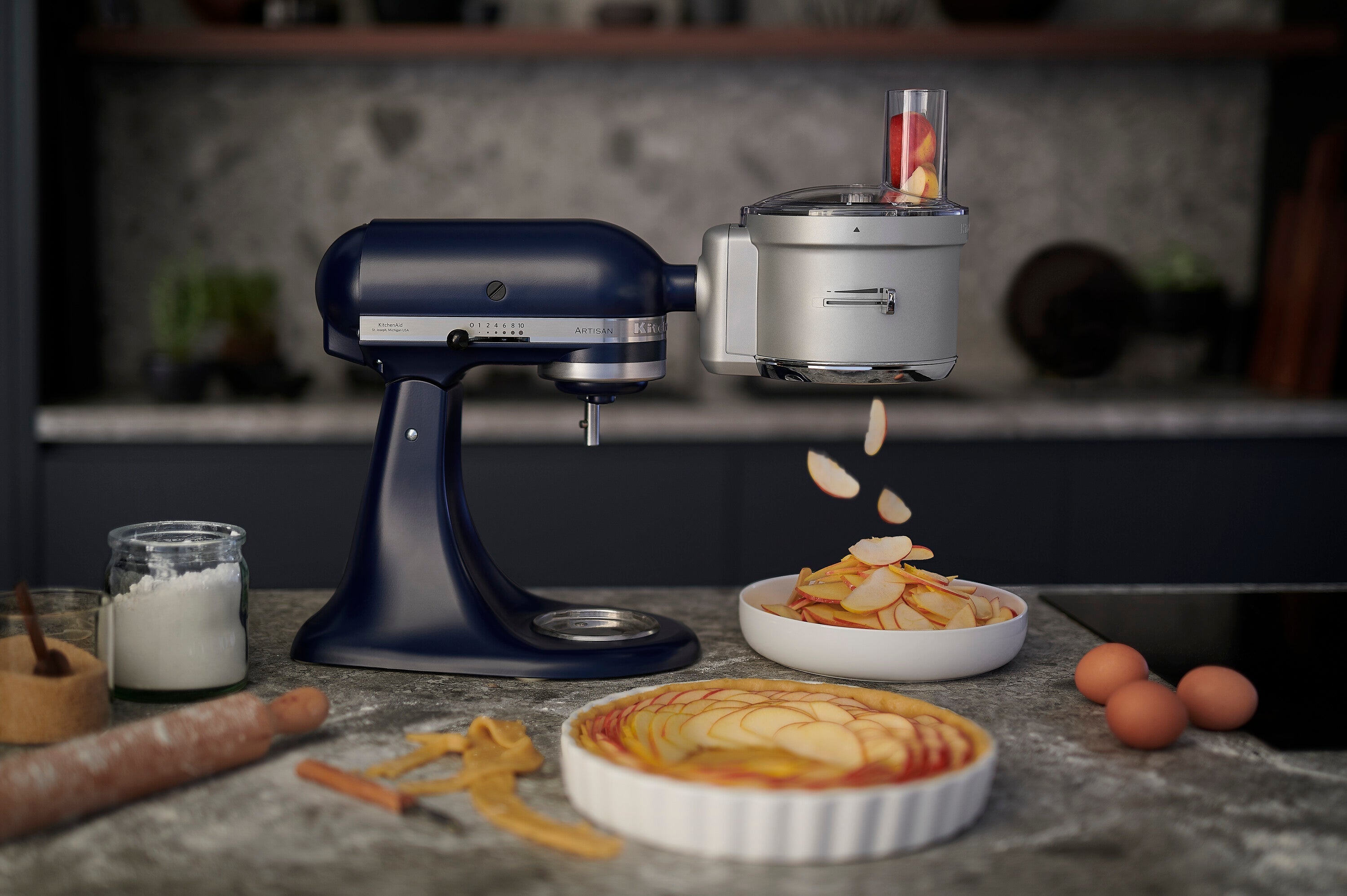 KitchenAid Juliennescheibe zum Food Processor Vorsatz 5KSM2FPA