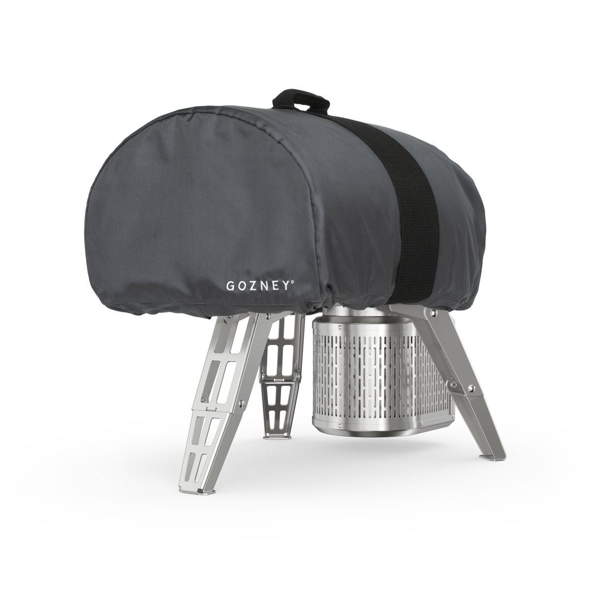 Gozney Roccbox Pizzaofen mit Abdeckhaube und Frontablage