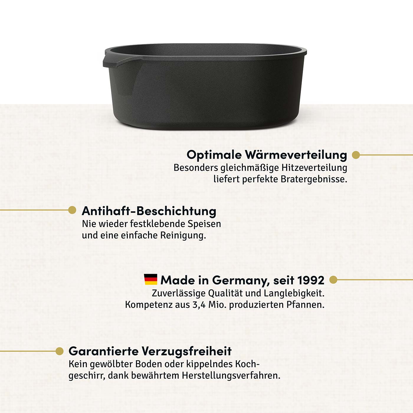 Bräter 33,5 x 23,5 cm I Deckel optional