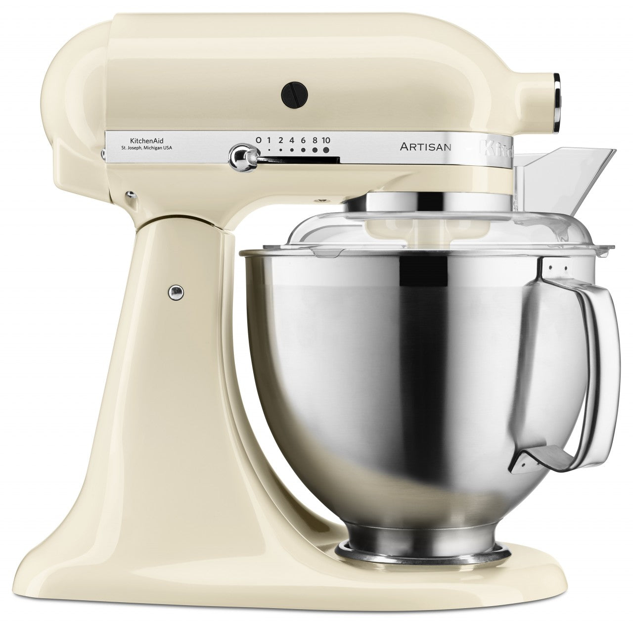 KitchenAid 4,8 L 5KSM185 Artisan Küchenmaschine Icelover Eiszubereiter 5KSMICM