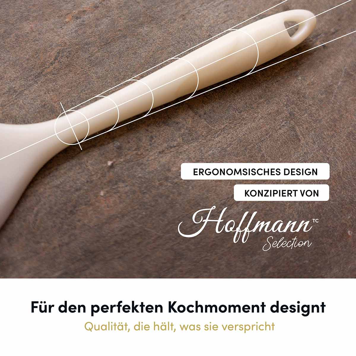 Kochlöffel mit robustem Edelstahlkern