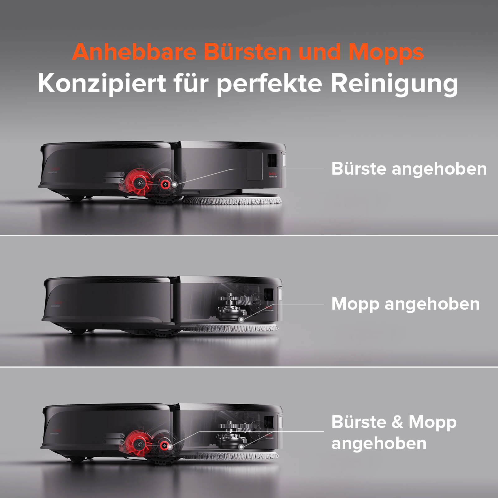 Roborock Qrevo Slim Saugroboter mit Multifunktions-Dockingstation 3.0